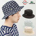 ラコステ 【20%OFF】 LACOSTE リバーシブル サファリ ハット REVERSIBLE SAFARI HAT L3702 ラコステ帽子 サハリ