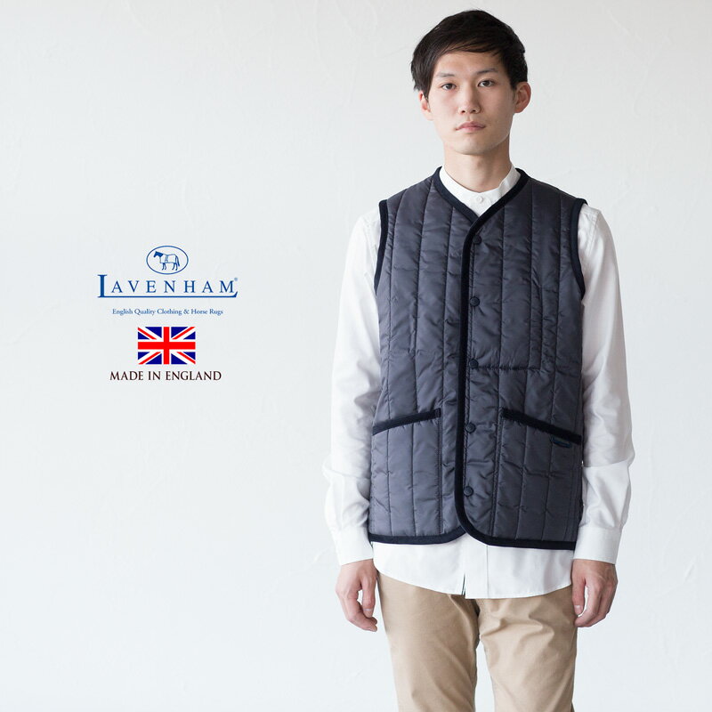 楽天ココチヤラベンハム カラーレス ジレ SLJ1004 メンズ ベスト ラブンスター COLLARLES GILET