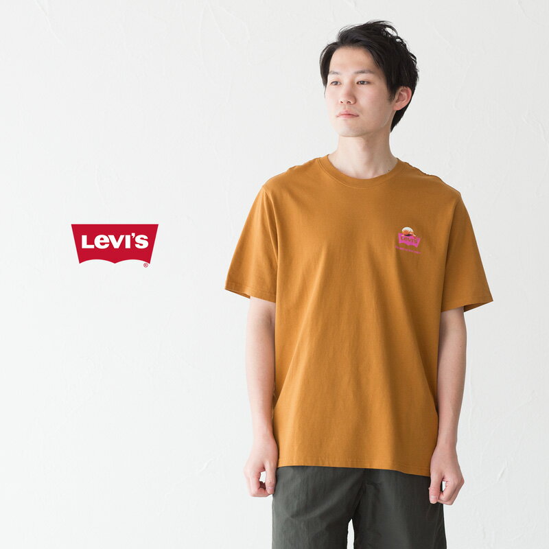 リーバイス リラックスフィット Tシャツ 16143-0760 BUCKLE UP メンズ バックプリント カエル [ネコポ..