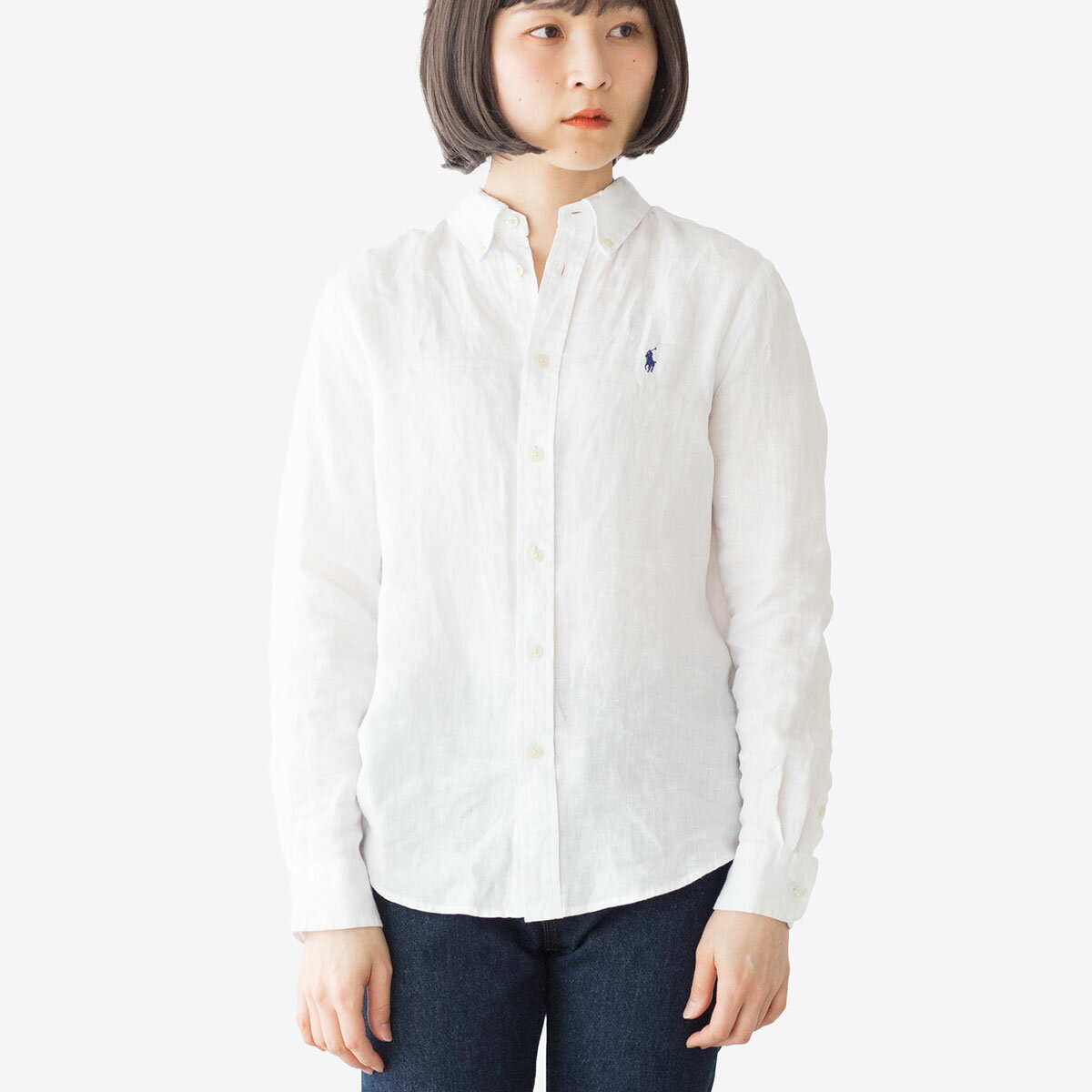 楽天市場】ラルフローレン シャツ（カラーホワイト）（シャツ