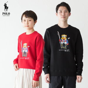 ポロ ラルフローレン ボーイズ ポロベア クルーネック スウェットシャツ SKI BEAR POLO RalphLauren メンズ レディース キッズ