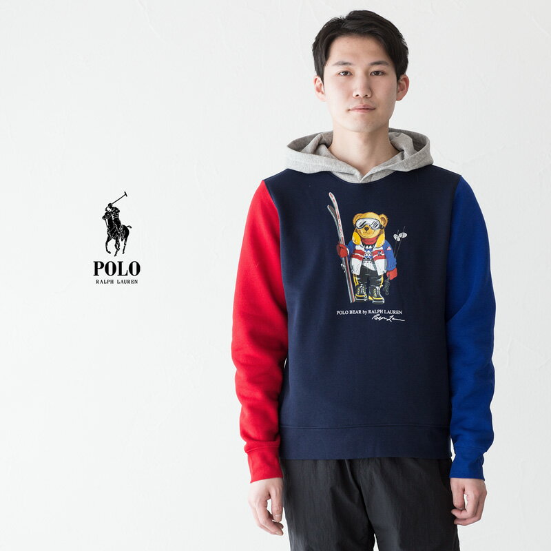 楽天ココチヤポロベア パーカー マルチカラー POLO RalphLauren ポロ ラルフローレン ボーイズ スウェット SKI BEAR レディース＆メンズ対応