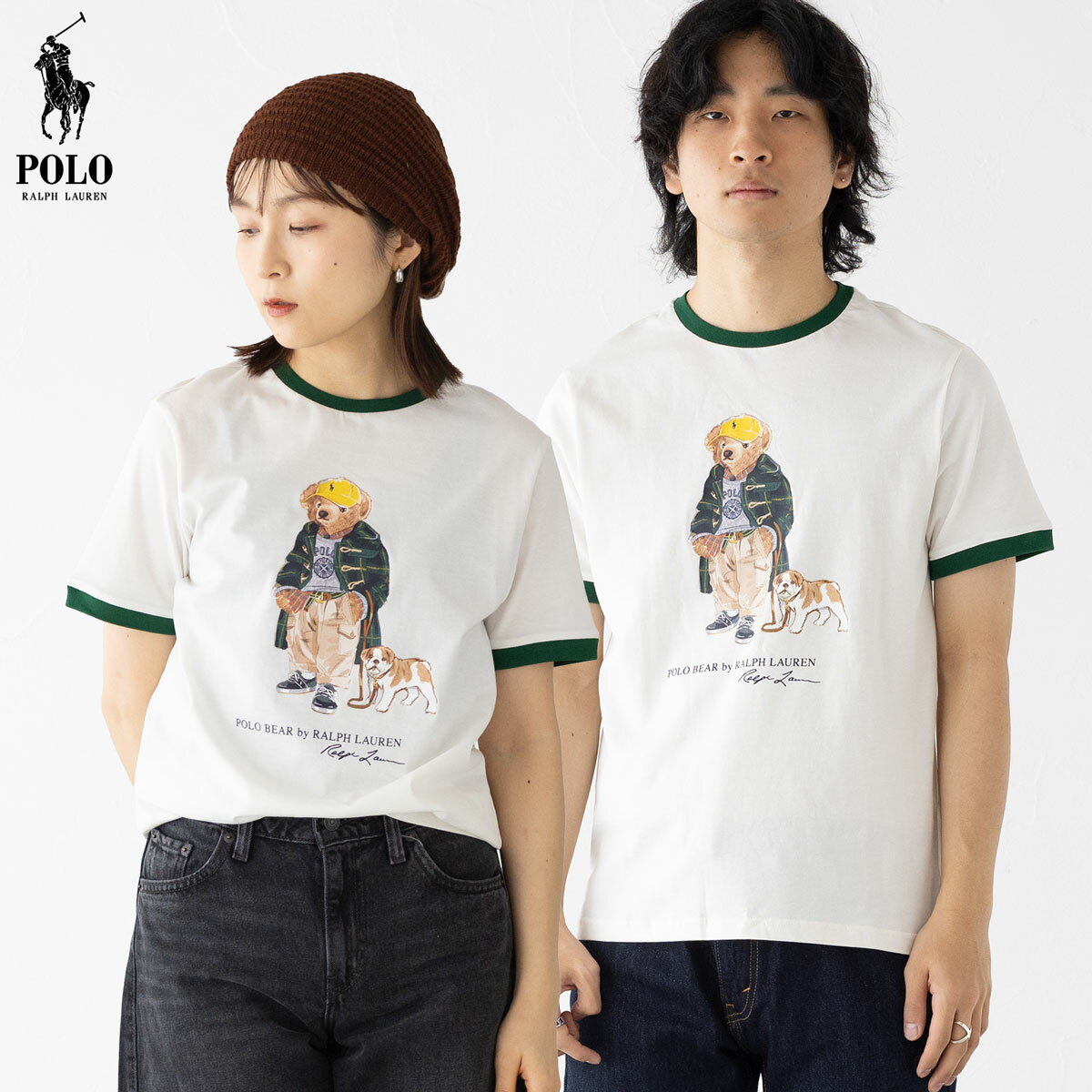 Rakuten - ポロベア リンガー Tシャツ POLO RalphLauren ポロ ラルフローレン ボーイズ レディース＆メンズ対応 [ [ネコポス配送]