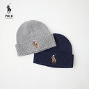 ポロベア ニット帽 PC0812 ポロ ラルフローレン リサイクルド ライディング ベア POLO RalphLauren ビーニー ニットキャップ クロネコゆうパケット可