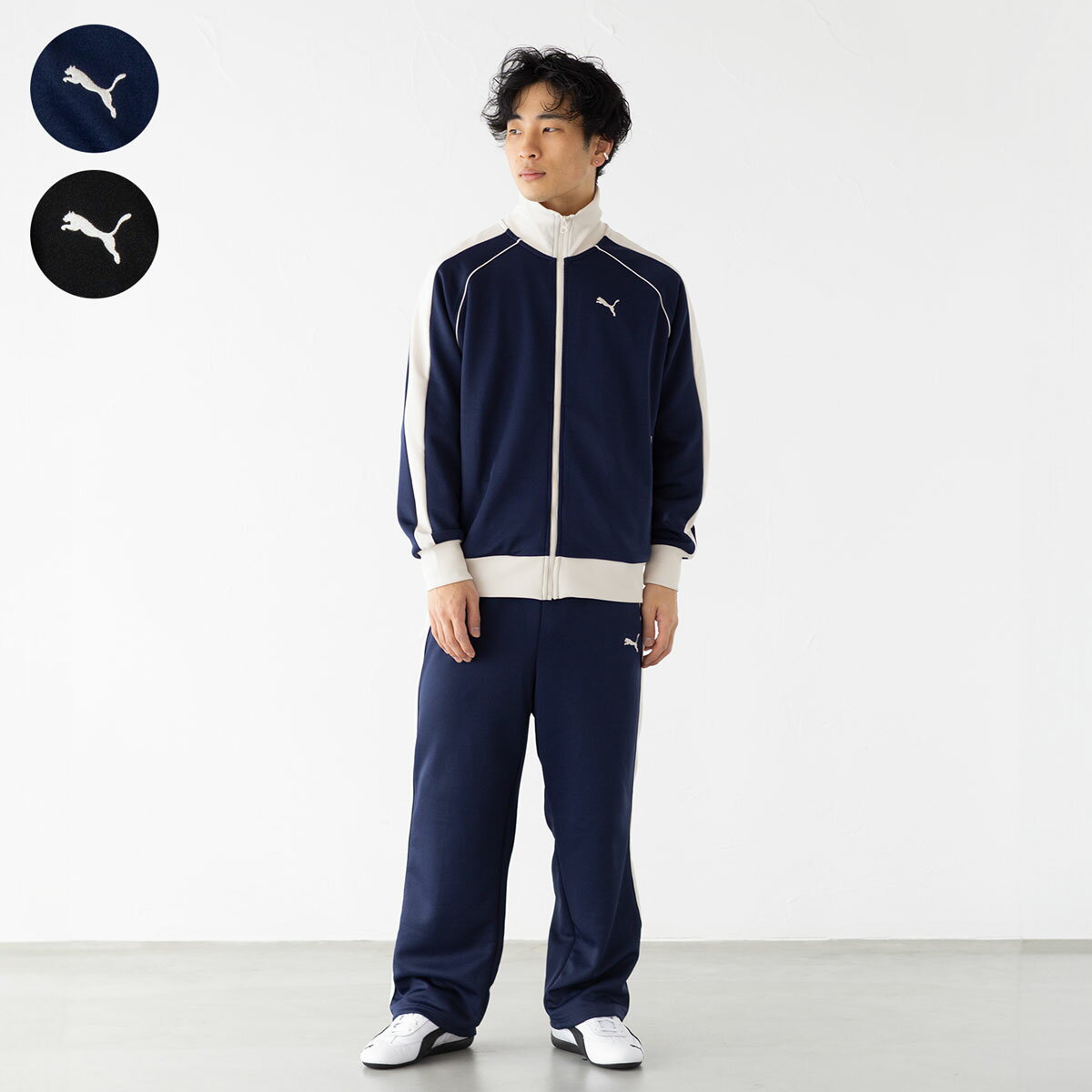 プーマ ジャージ PUMA ユニセックス T7 トラックジャケット JP 631209 トラックパンツ 631211 メンズ レディース セットアップ