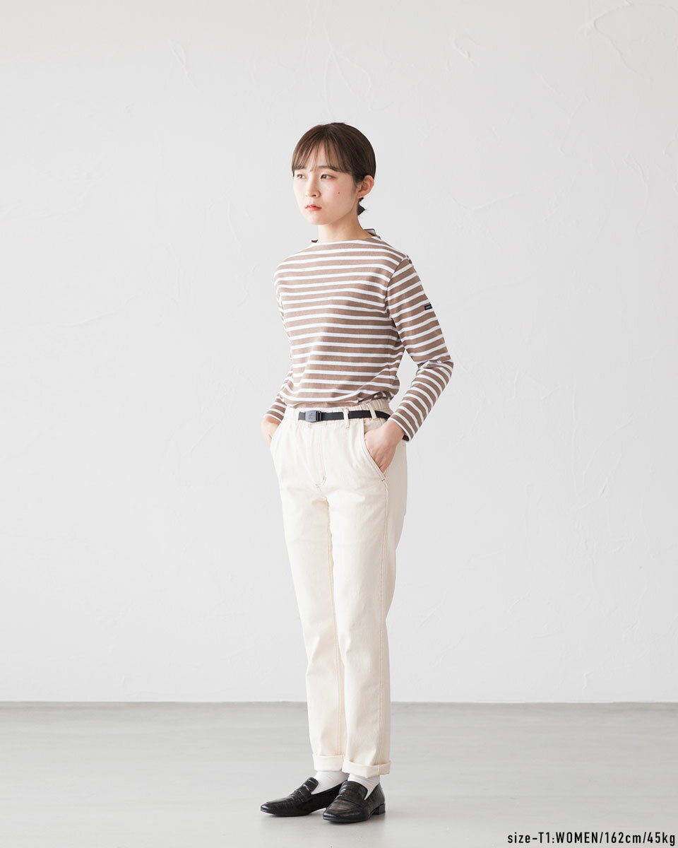 日本正規品 セントジェームス ウエッソン 暖色ボーダー SAINTJAMES OUESSANT バスクシャツ メンズ レディース - Image 2