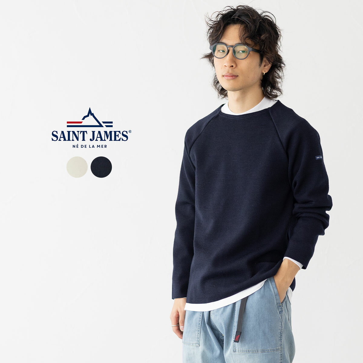 ���������� ����ȥ������ॹ �������� �饰��� ������ �����å��� �������� SAINT JAMES 17JLRAGL 1001/1U 2554