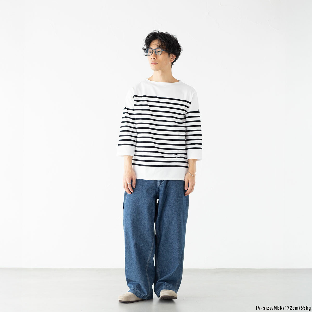 日本正規品 セントジェームス ナヴァル 七分袖...の紹介画像2