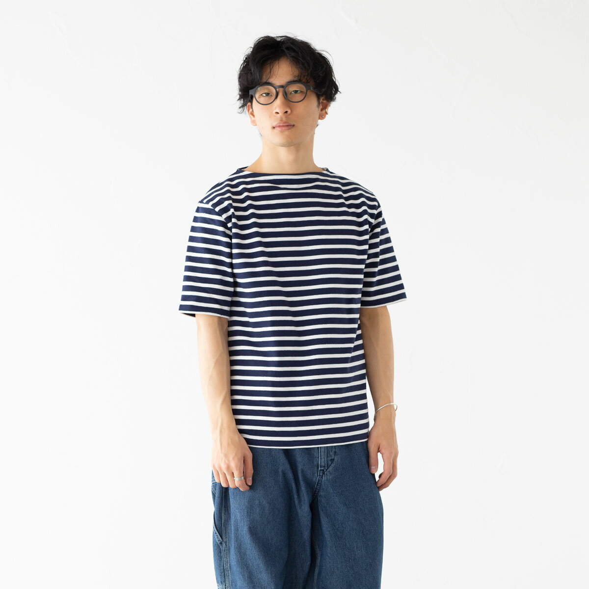 日本正規品 セントジェームス ウエッソン 半袖 ショートスリーブ 無地 ボーダー Tシャツ SAINT JAMES OUESSANT 03JC1325 メンズ レディース バスクシャツ - Image 3