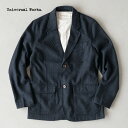 ユニバーサルワークス ツーボタン ジャケット ウール ダイヤモンド 17193 UNIVERSAL WORKS TWO BUTTON JACKET メンズ テーラードジャケット