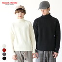 ヴァンソンエミレイユ タートルネック セーター Vincent et Mireille VM202WA13061 メンズ レディース 畦編みセーター