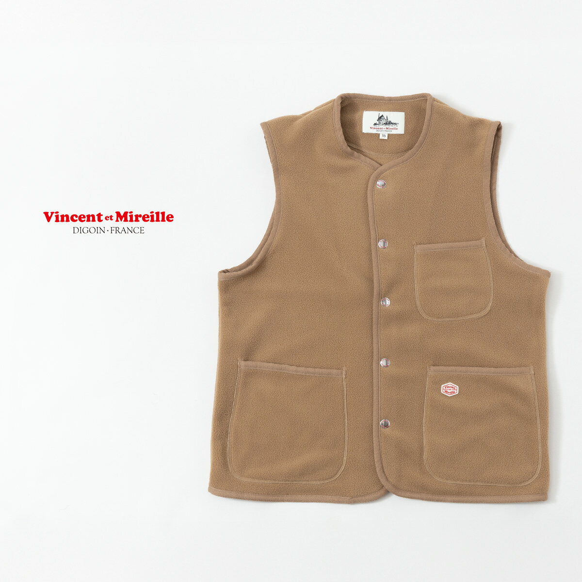 楽天市場】vincent et mireille ダウンベストの通販