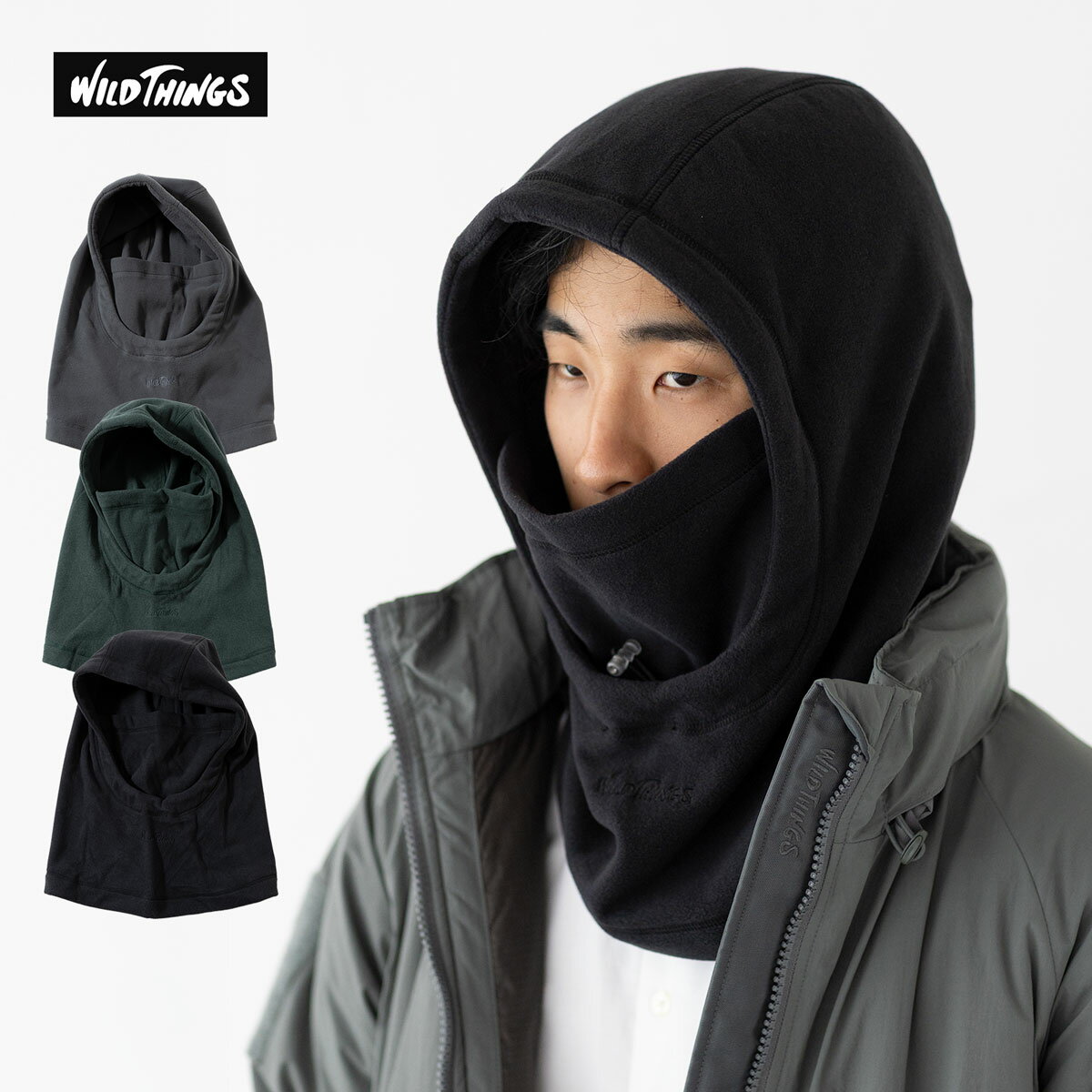 楽天市場】wild things ポーラテック ネック フーディーの通販