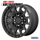 【17インチ】KMC KM718 Summit サテンブラック 1本