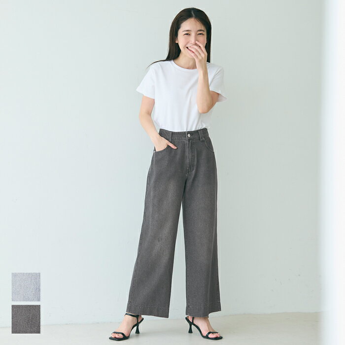 9分丈デニム レディース 送料無料/メール便不可 coca コカのサムネイル