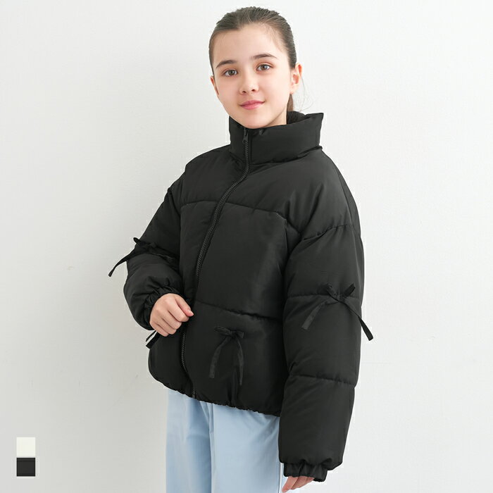 中綿リボンブルゾン キッズ 送料無料/メール便不可 coca コカのサムネイル