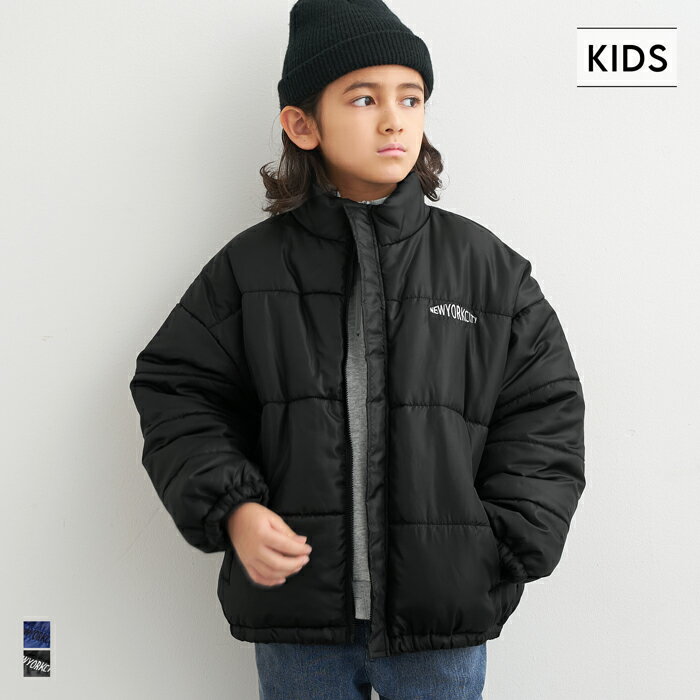 刺繍中綿ブルゾン キッズ 送料無料/メール便不可 coca コカのサムネイル