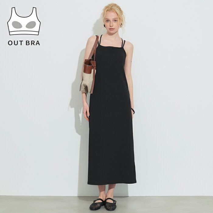 乐天商城 - OUT BRA バッククロスキャミワンピース レディース メール便不可 coca コカ