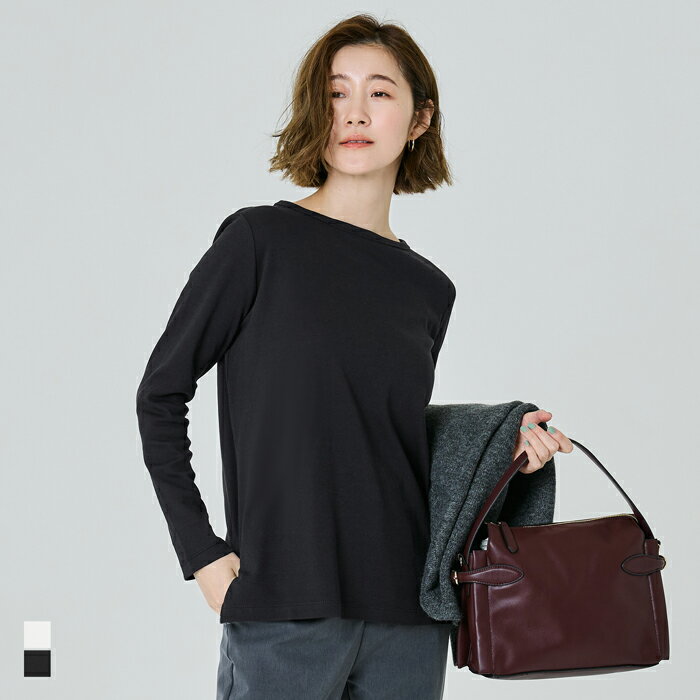 コットンスムースサイドスリットTシャツ レディース メール便不可 coca コカのサムネイル