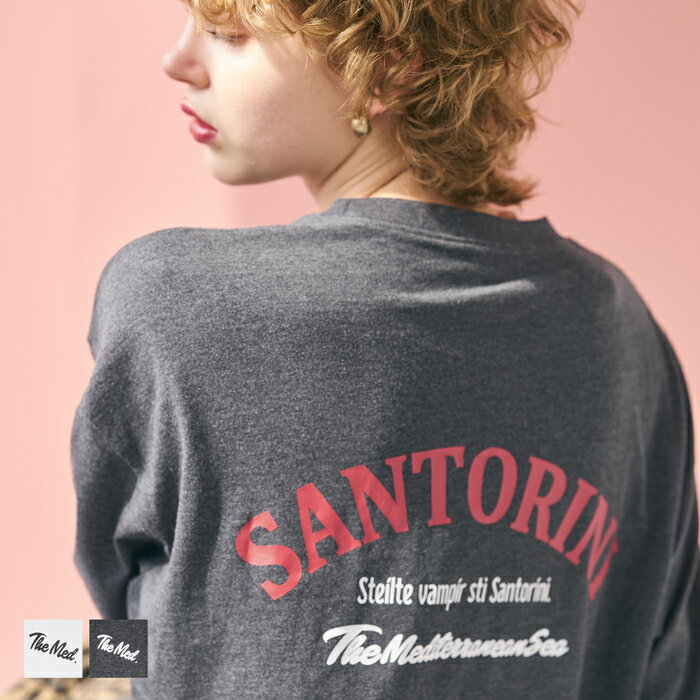 サントリーニロングTシャツ メンズ レディース メール便不可のサムネイル