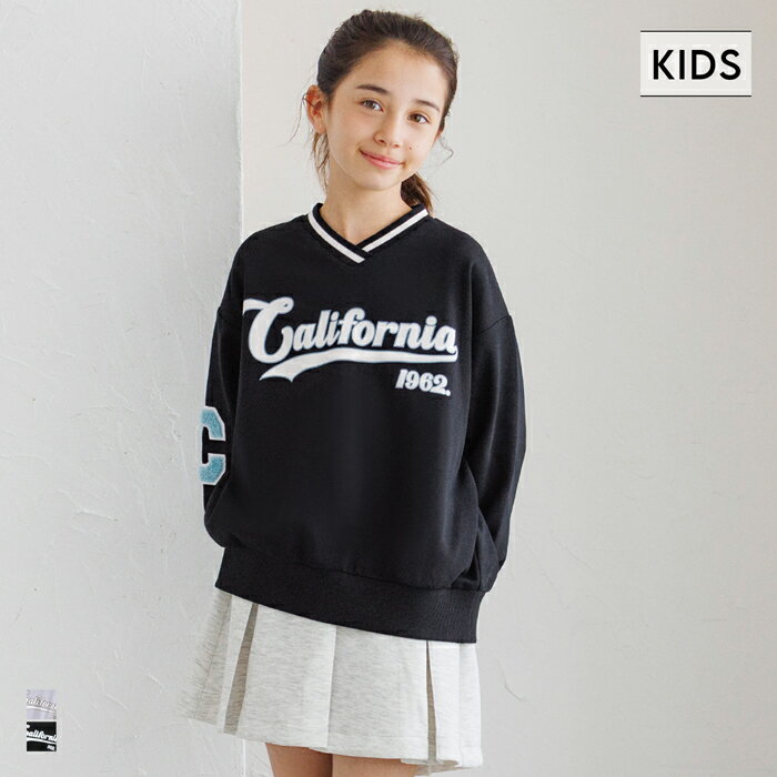 ワッペンスウェットトップス キッズ メール便不可 coca コカのサムネイル