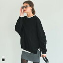 TースウェットビッグシルエットロングTシャツ レディース メール便不可 coca コカ