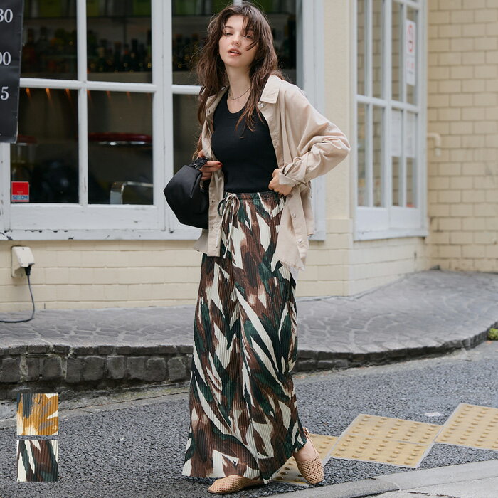 柄リブパンツ レディース メール便不可 coca コカのサムネイル