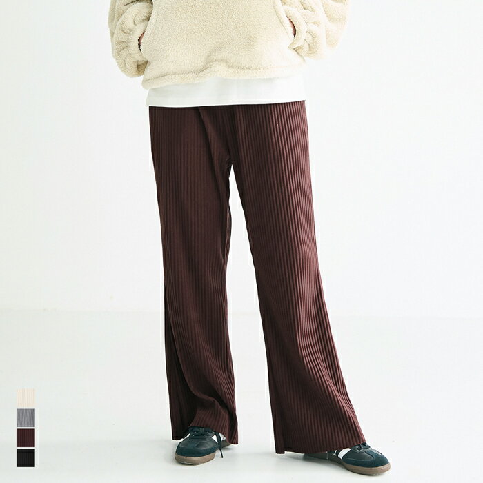 スムースリブパンツ レディース メール便不可 coca コカのサムネイル