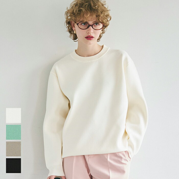 ポリウーリークルーネックニット メンズ レディース メール便不可 coca コカ