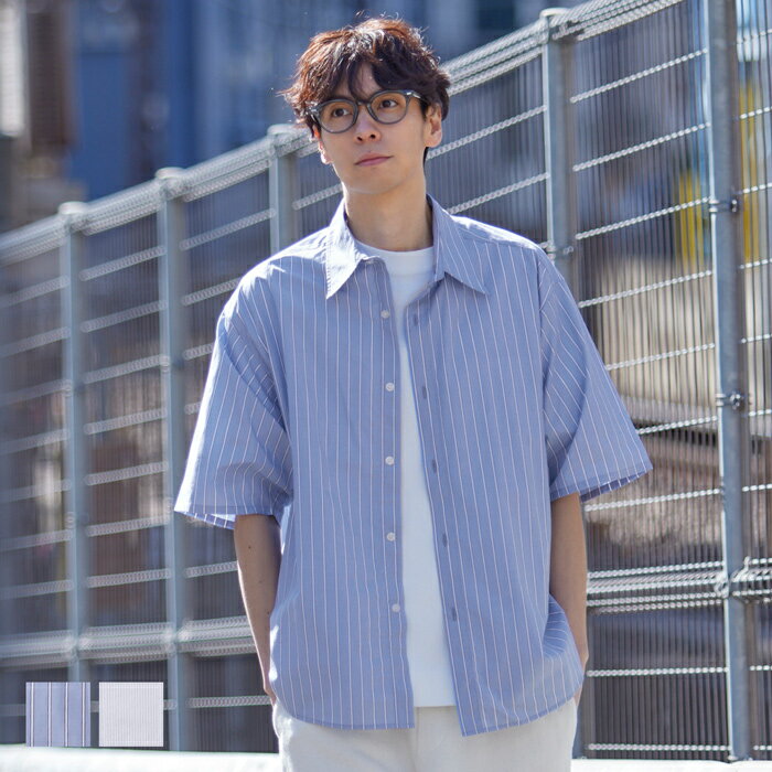 WEB限定セール ★2690円→110円タイプライターストライプ半袖シャツ メンズ メール便不可 coca コカ