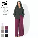 EAZY TEX リブパンツ レディース メール便不可
