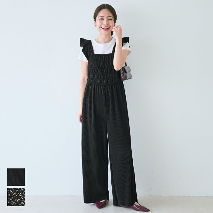 プリーツオールインワン レディース メール便不可 coca コカのサムネイル