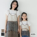 【COTTON from U.S.A】デニムキャミチュニック マーキーズ 子供服 キッズ ベビー 女の子 トップス キャミソール チュニック 2024SS