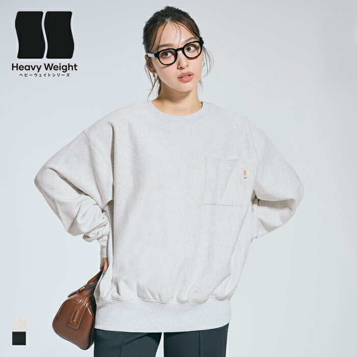 ヘビーウェイト裏起毛ポケットスウェット レディース メール便不可 coca コカのサムネイル