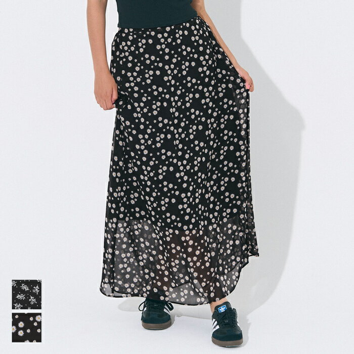 セール★2490円→1490円 シフォン花柄スカート レディース メール便不可 coca コカのサムネイル