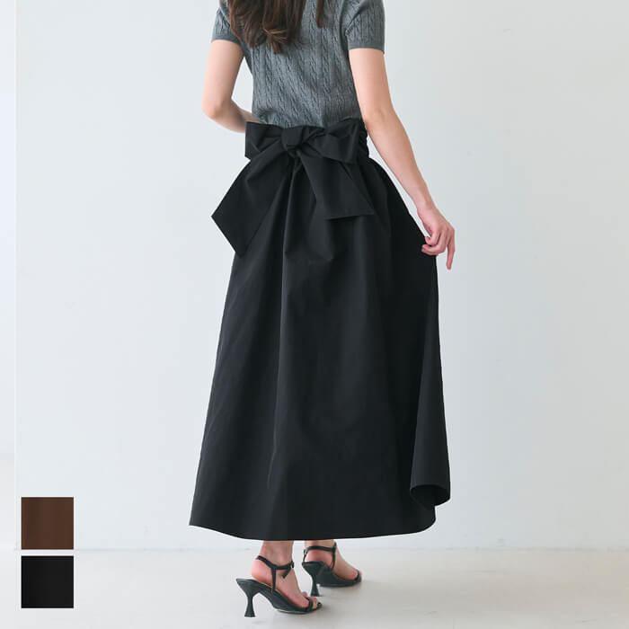 リボンフレアスカート レディース メール便不可 coca コカのサムネイル
