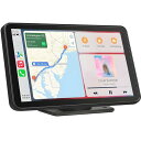 ディスプレイオーディオ 7インチ ポータブル カーオーディオ バックカメラ付き CarPlay&Android Autoに対応 カーナビ オーディオ一体型ナビ ...