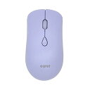 Bluetooth&2.4G、充電式静音ワイヤレスマウス、2台PC対応、3段DPI、かわいい、おしゃれ、パープル、軽量、 EGRET SweetiE (ラベンダ