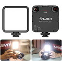 VL-81 LEDビデオライト 小型 充電式 3000mAh Type-C 3200k-5600k CRI95+ 色温度調整可能 スマート カメラライト 補助照...