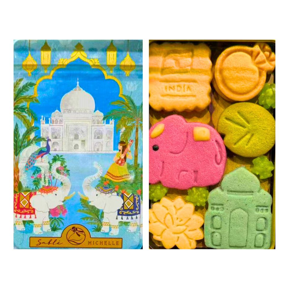 送料無料【 インド 】Sable MICHELLE(サブレミシェル)『ヴォヤージュサブレ インド 』 東京土産 ギフト 手土産