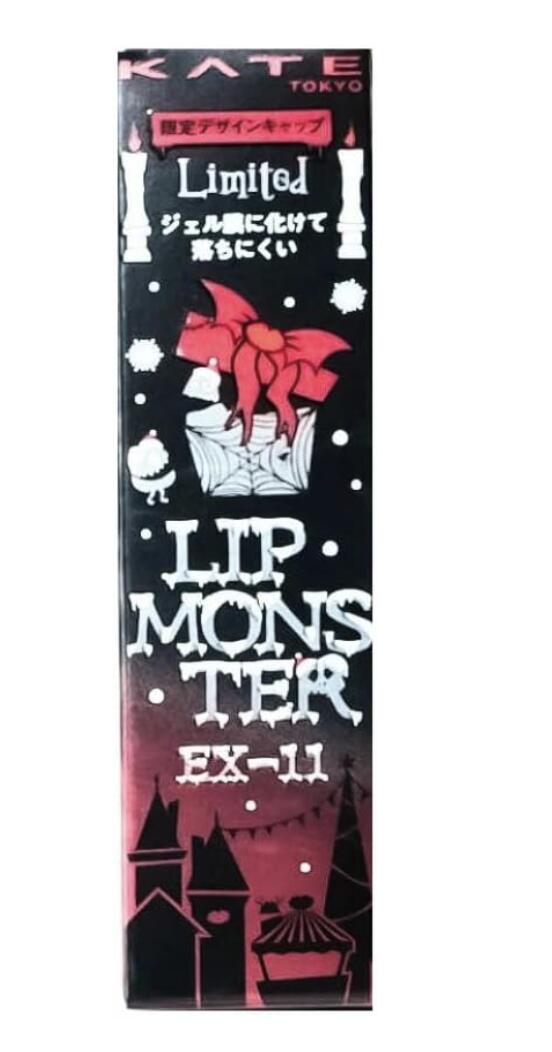 予約販売：11月22日発売【2025 クリスマス ・ EX-11 】KATE ケイト リップモンスター 『 EX-11 紅煙宿る贈り物 』 『 盗まれた1224mの星光 』クリスマスコフレ ホリデーコフレ 限定色 クリスマスプレゼントのサムネイル