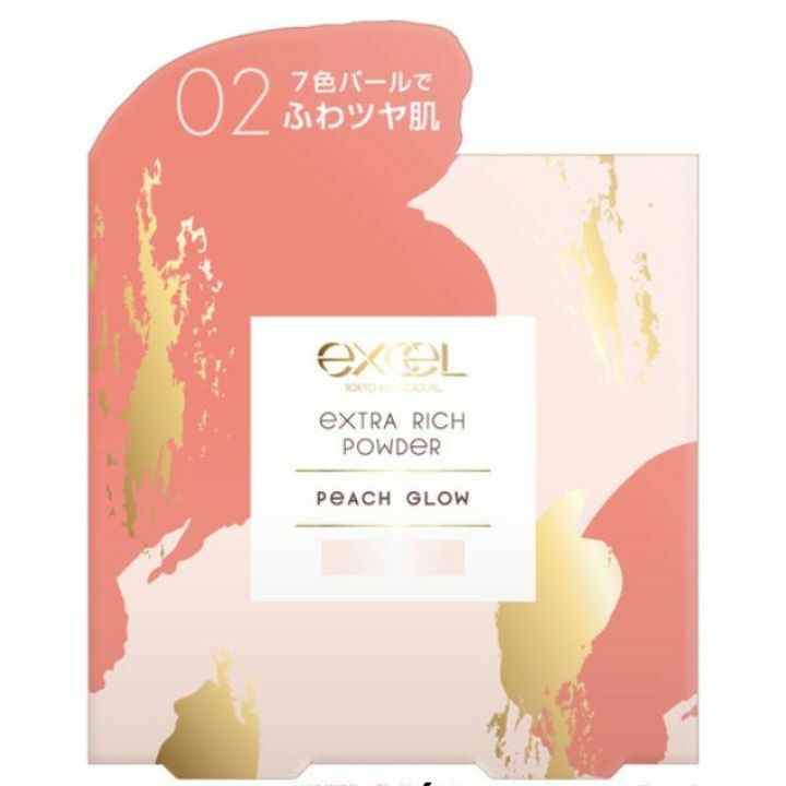 ◆02 ピーチグロウ◆ excel エクセル エクストラリッチパウダー’23 エクセル excel　02ピーチグロウのサムネイル