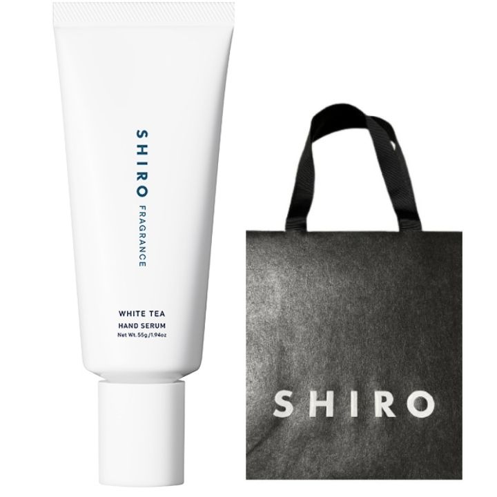 ハンド美容液 リニューアル【袋付き・ティ・ハンド美容液・送料無料】 SHIRO (シロ) ホワイトティ ハンド美容液 ハンドクリーム 55g