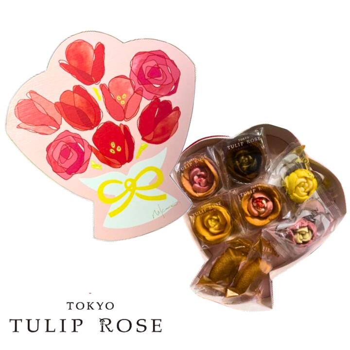 送料無料【母の日限定・ 花組8個入り】チューリップローズ 花組　8個入り　 東京土産 手土産 お供え物 お菓子 銘菓のサムネイル