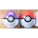 2点セット【紫&赤・マスターボールver.&モンスターボールver.】ポケモン モンスターボール マスターボール マスターボールver. モンスターボールver. ラムネ サイダー味