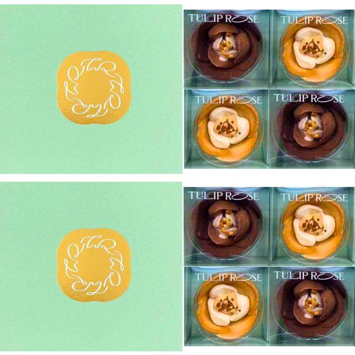 【2個セット・送料無料】東京チューリップローズ★ 4個入り★ TOKYO TULIP ROSE 定番 東京土産 手土産 お供え物 お菓子 銘菓 食品 母 女友達 女性 健康　ホワイトデー