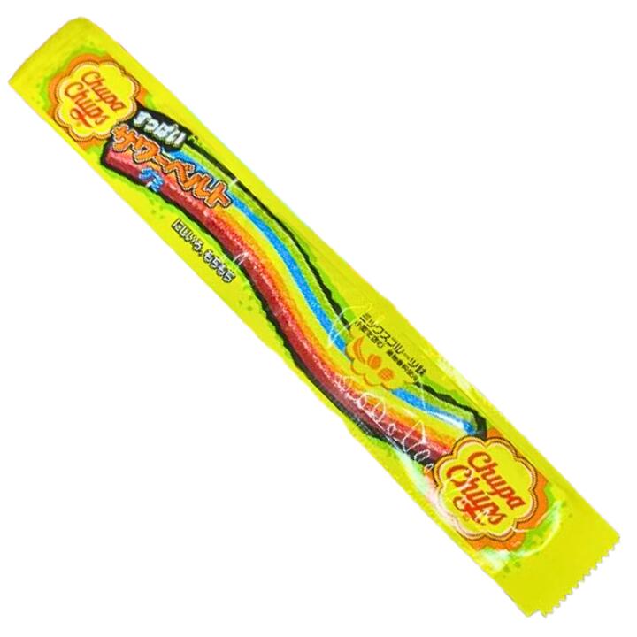 ベルト【サワーベルト】クラシエ チュッパチャプス サワーベルトグミ 10g SNS話題 ChupaChups しなこオススメ しなこ TIKTOK話題
