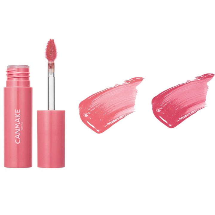 【選択・送料無料】キャンメイク(CANMAKE) グラスティントシロップ 05 ライブリーピーチ 40th メモラブ..