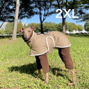 楽天cockerpapa コカパパコート 中綿 軽量バックル 2XL 秋 冬服 【doggystar ドッギースター】ベドリントンテリア イタグレ ウィペットイタリアングレイハウンド 犬服 服 犬のコート 暖かい cockerpapa コカパパ 【イタグレ服のコカパパ】【イタグレ服セール】【イタグレ服ボアフリース】