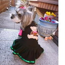 【doggystar ドッギースター】犬服 セール くまさん ワンピース 犬 服 かわいい ドッグウェア 犬 服 秋 冬 服 小型犬 中型犬 犬のワンピース ペ...